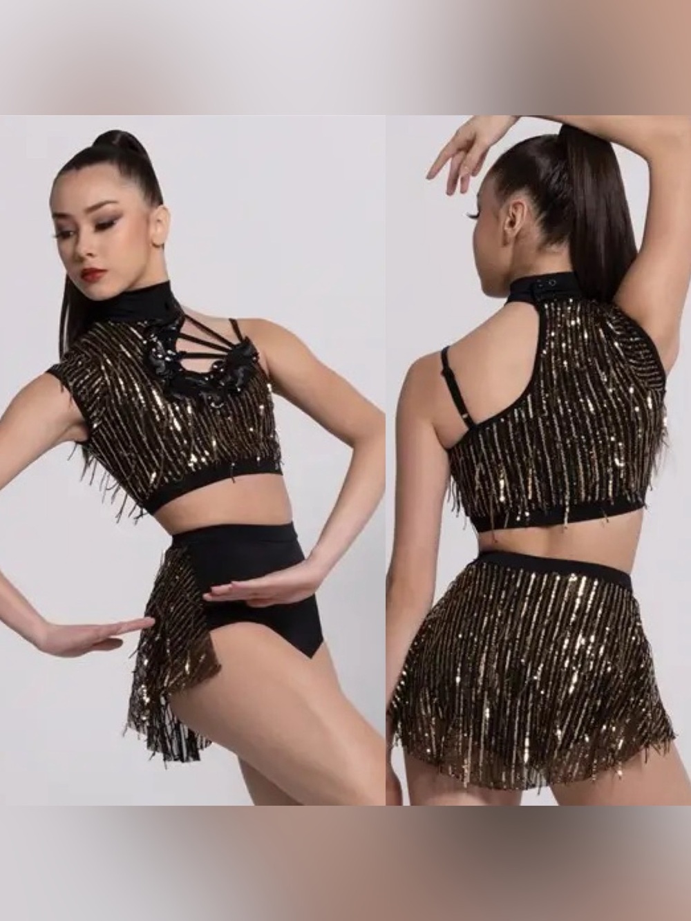Weissman dance costume 2 piece Make Me Feel
NV13203 jazz contemporary MA adult